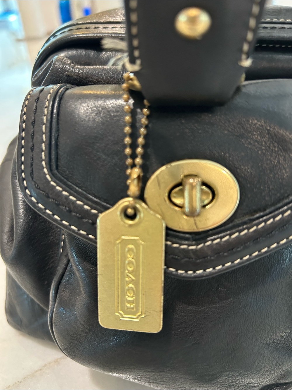 COACH VINTAGE Y2K Legacy Daphne Doctor Satchel EXCELLENT CONDITION - Picture 3 of 11